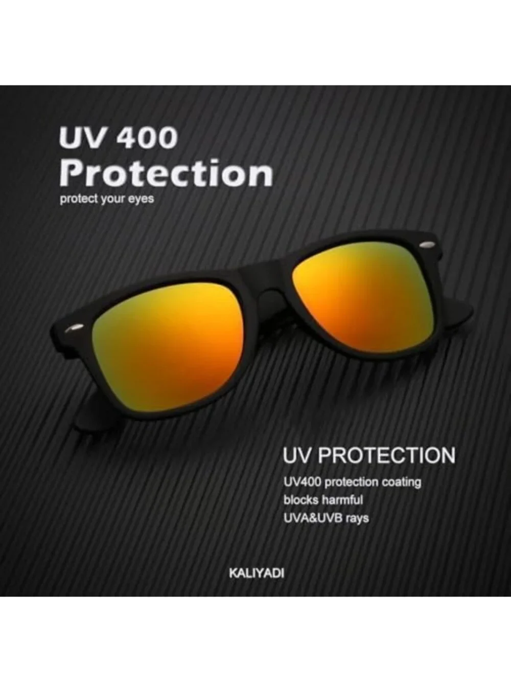 Stylish Polarized Sunglasses for Men & Women - Matte Finish, UV Protection, 3